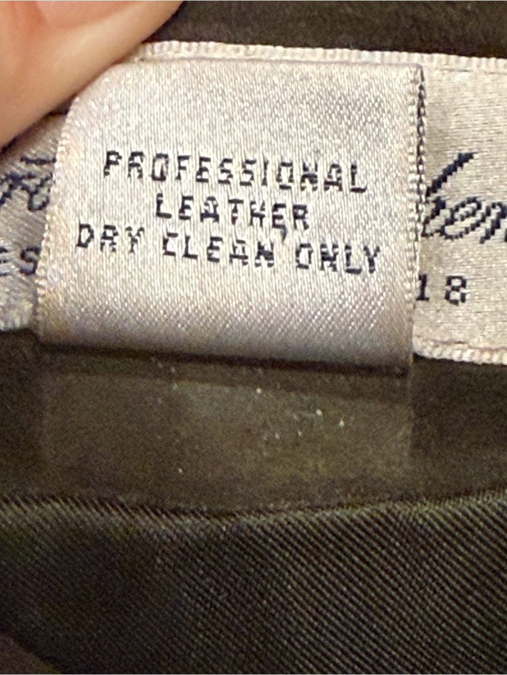 Brooks Brothers 100% Goat Suede A Line Skirt 6 Olive Green Leather Lined - Picture 4 of 8